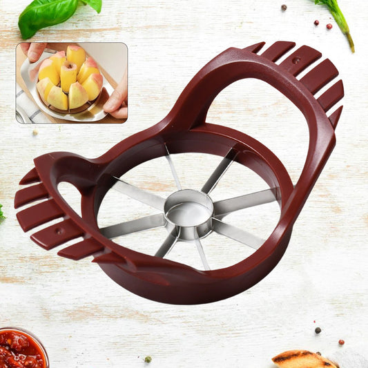 stainless steel apple cut, apple slicer, fruit divider, core remover, separator Your Brand