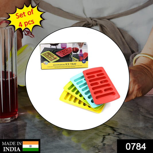 4-Piece Fancy Ice Tray – Versatile Household Ice Maker Your Brand