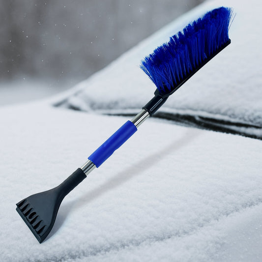 Ice Scraper Car Snow Brush 2 in 1 Comfortable Grip (1 Pc / 67 Cm Long) Your Brand