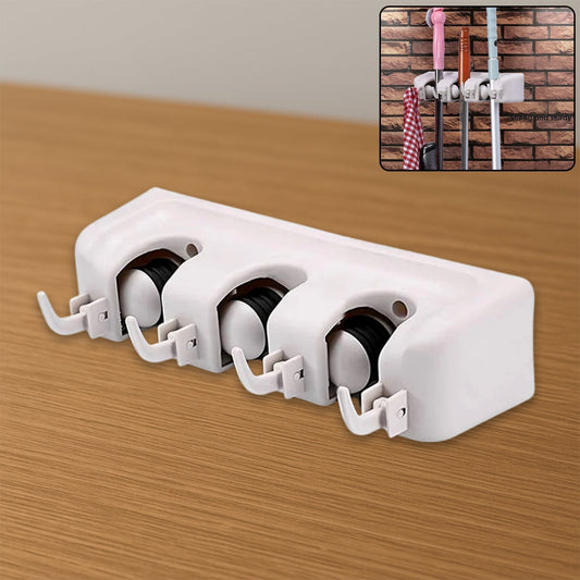 3 Layer Mop and Broom Holder Your Brand
