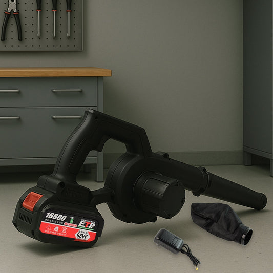Multi-Purpose Home and Garden Air Blower Kit with Collection Bag for Easy Cleaning Your Brand