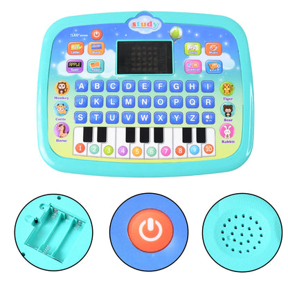 Learning Educational Computer Kids Piano Laptop with LED Screen & Music Your Brand