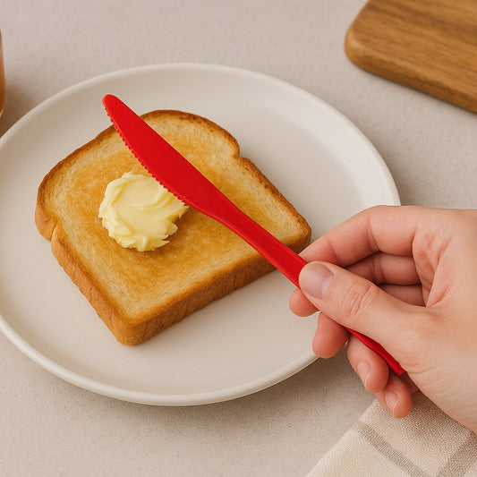 Reusable Lightweight Food-Grade Knives (10 Pc) Your Brand