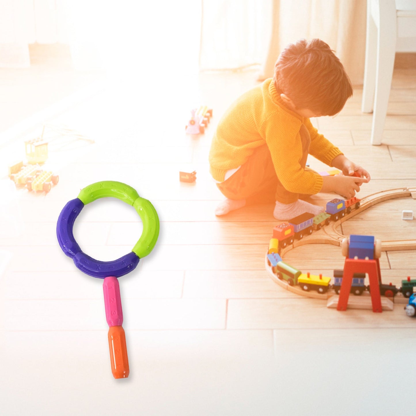 Magnetic Sticks Building Blocks Learning Toy for Kids (32 Pc) Your Brand