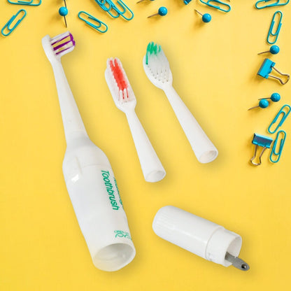 Electric Toothbrush for Adults & Teens – Deep Cleansing, Battery Operated (Battery Not included) Your Brand