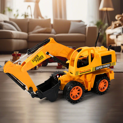 Plastic JCB Construction Toy Remote Control JCB Toys for Kids Boys, Super Power Remote Control JCB Truck Construction Toy (1 Set) Your Brand