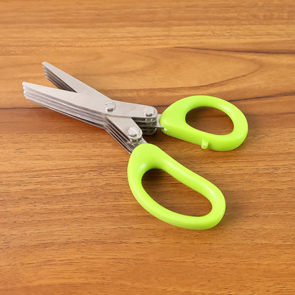 5-Blade Multipurpose Herb Scissors (1 Pc) Your Brand