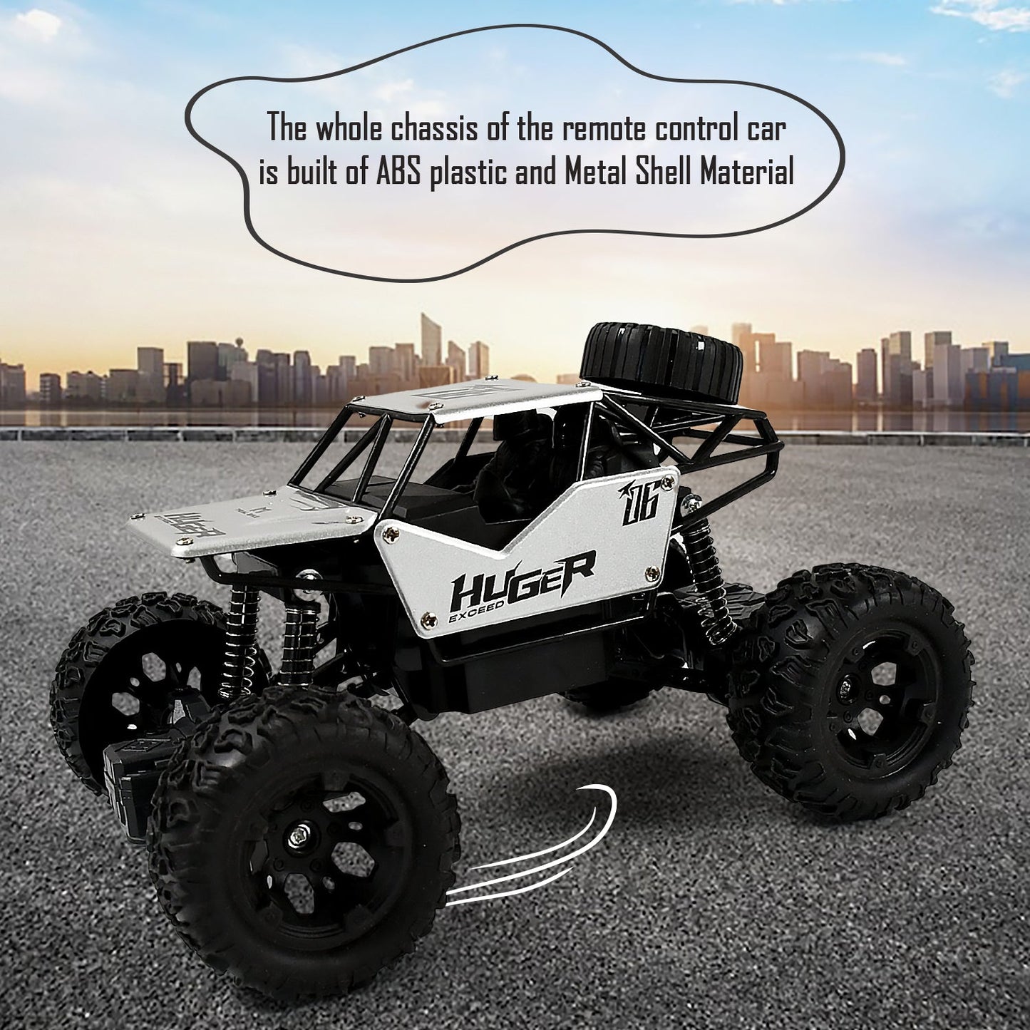 Rock Crawler Monster RC Truck All Terrain Stunt Racing Car Rechargeable Indoor Outdoor Toy Car Your Brand