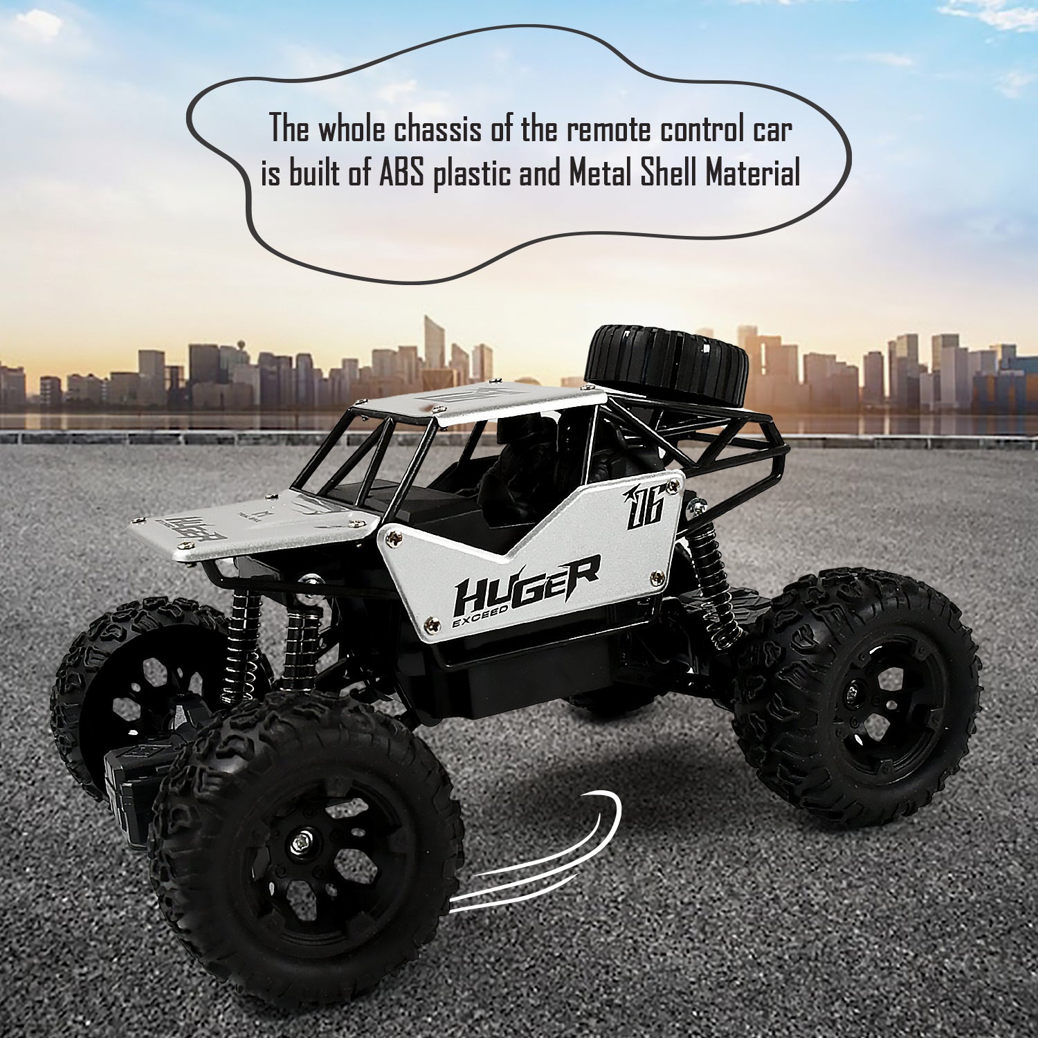 Rock Crawler Monster RC Truck All Terrain Stunt Racing Car Rechargeable Indoor Outdoor Toy Car Your Brand