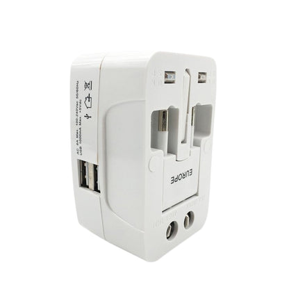 All-in-One Universal Worldwide Travelling AC Adaptor Plug (AU / UK / US / EU) International Power Charger Electric USB Power Plug Socket Adapter Converter (1 Pc) Your Brand