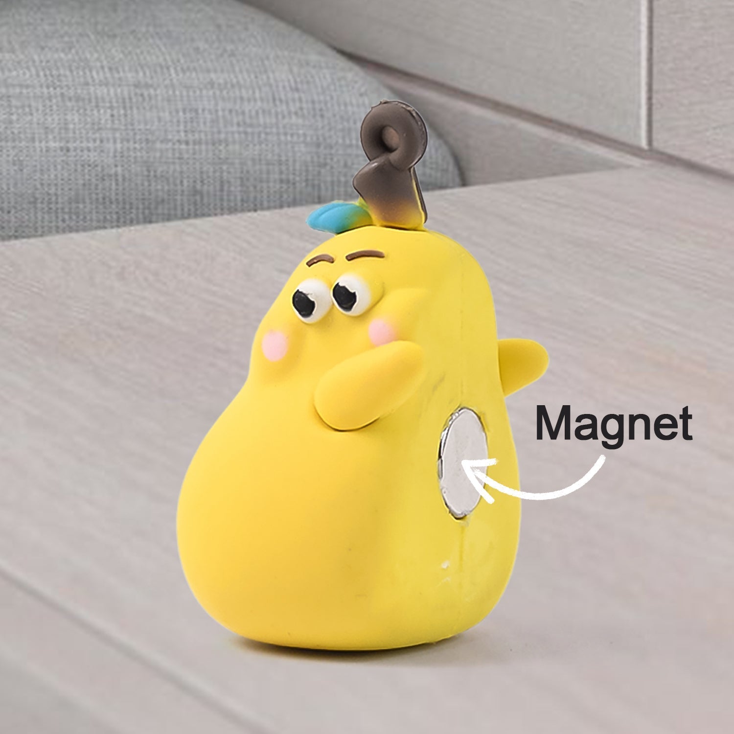 2-in-1 Cute Cartoon Couple Keychain Your Brand