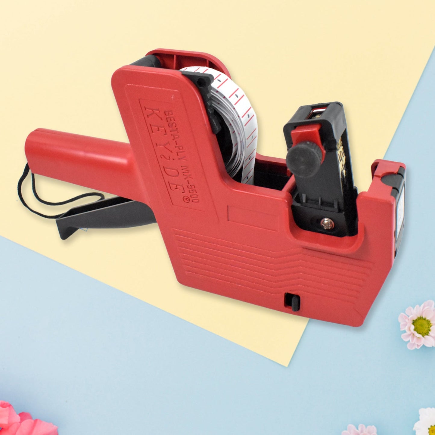 Handheld 8-Digit Plastic Price Tag Gun – Ideal for Retail & Market Price Tagging Your Brand