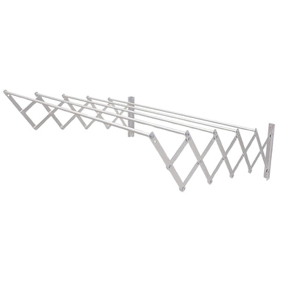 Foldable Extendable Drying Rack | Suitable for Hanging All Types of Clothes | Ideal for Interior and Exterior, Made of High Resistance Aluminum for Bathroom Indoor Outdoor Your Brand