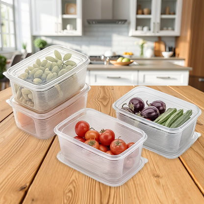 6 Pcs Multipurpose Plastic Food Storage Container Set Your Brand