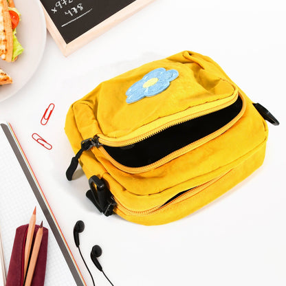 Shoulder Bag, Solid Color Sweet Shoulder Crossbody Bag, Student Trendy Cute Small Square Bag (1 Pc) Your Brand