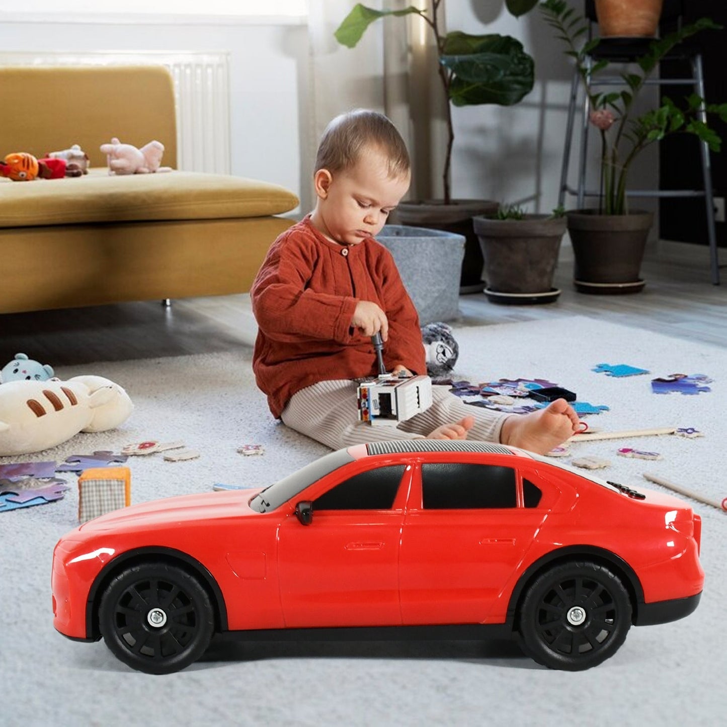 Wireless Bluetooth Speaker Portable Car Shape Music Speaker Support Bluetooth, TF Card, USB, Fm Radio Function Unique Shape Car Speaker Your Brand