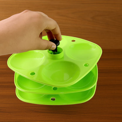 3 Layer Idli Stand for Holding and Serving Idlis (Household Kitchen Use) storenzo