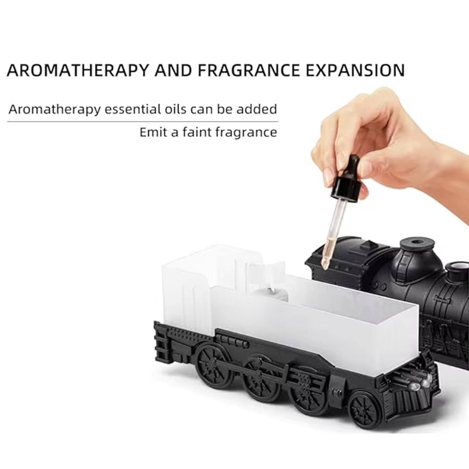 Train Shape Portable Mini Humidifier (1 Pc / Mix Color) Your Brand
