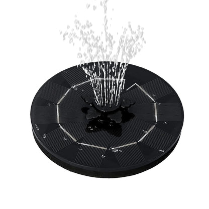 Fast Fountain by Pocket Hose - Solar-Powered - Instantly Adds a Water Feature Virtually Anywhere - 5 Spray Modes - No Installation or Batteries Required - Great for Bird Baths, Pools, Pond & More (1 Pc) Your Brand