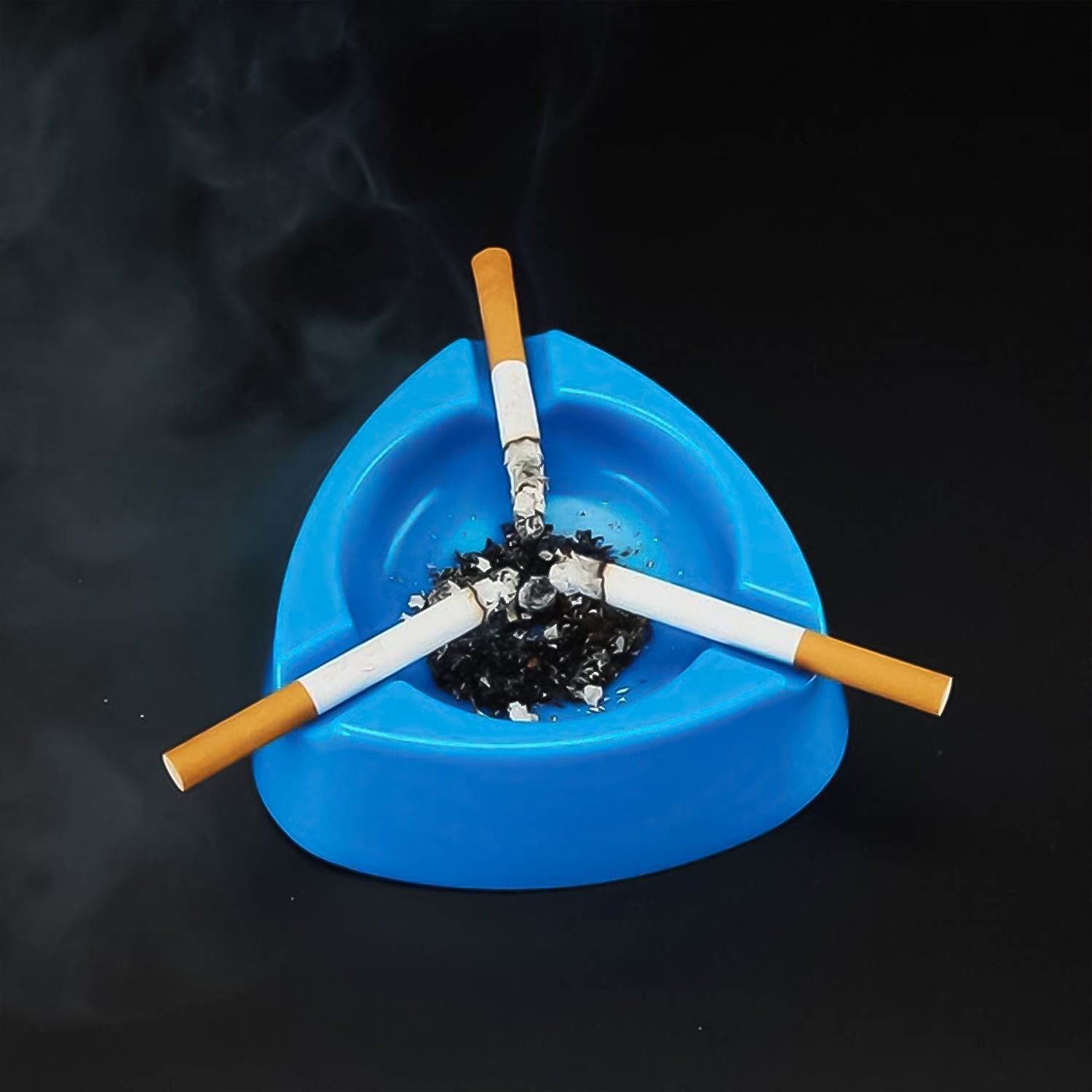 Oblivion Heavy Duty Plastic Ashtray (mix color & 1 Pc) Your Brand