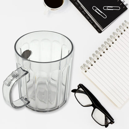 Multi-Purpose Plastic Cup, Toothpaste Holder Bathroom Cup Bathroom Cup With Slot Handle Mug Environmental Friendly Festival for Outdoor for Household  Gift For Anniversary and Birthday, (1 Pc) Your Brand