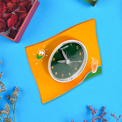 Multi-Function Desk Clock with Alarm – Elegant Design for Your Workspace Your Brand