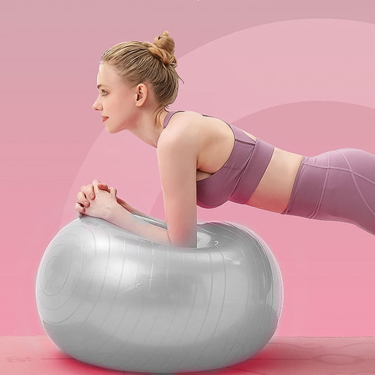 Heavy Duty Gym Ball Non-Slip Stability Ball with Foot Pump for Total Body Fitness Your Brand