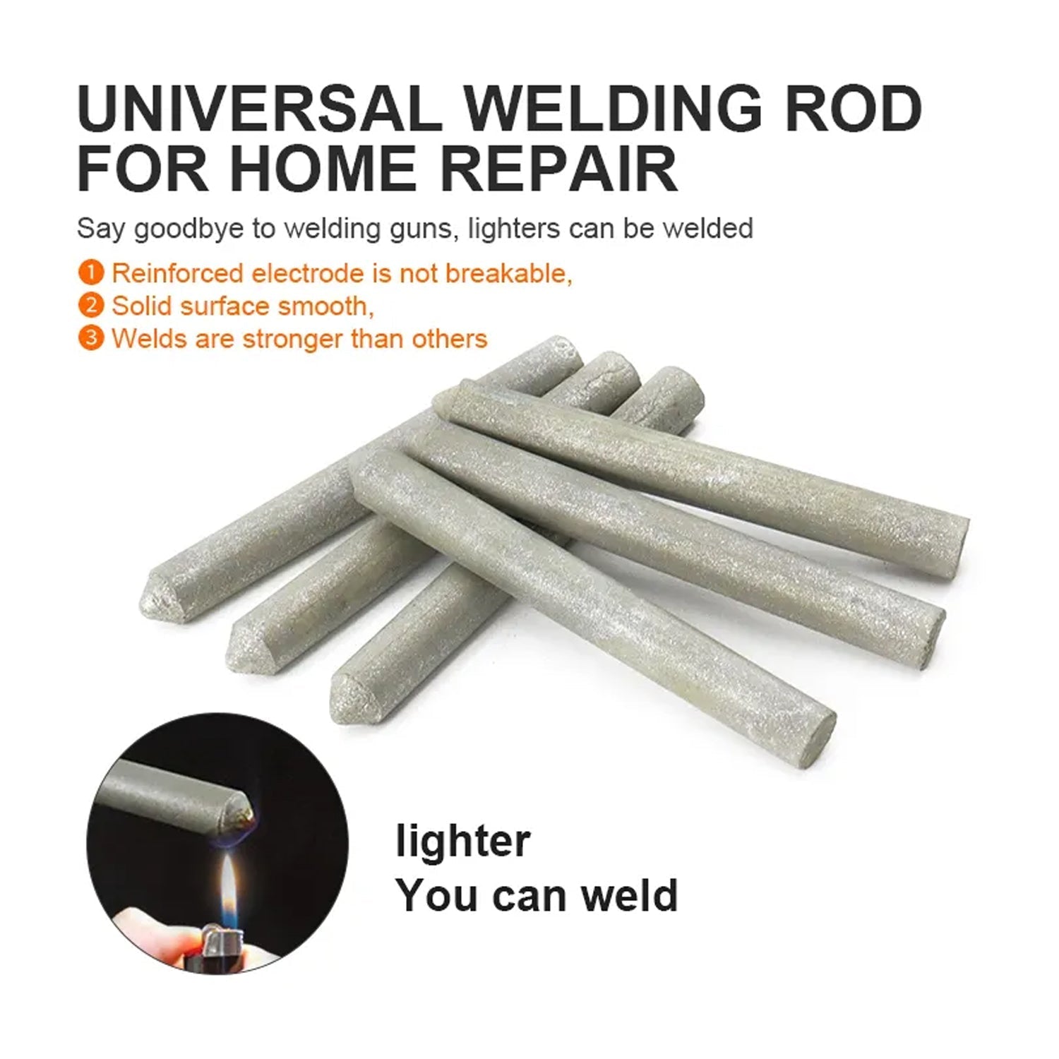 Low Temperature Universal Welding Rod (3 pcs packet) Your Brand