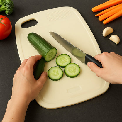 Multipurpose Plastic Chopping Board for Kitchen Use – 28x22 cm (1 Pc) Your Brand