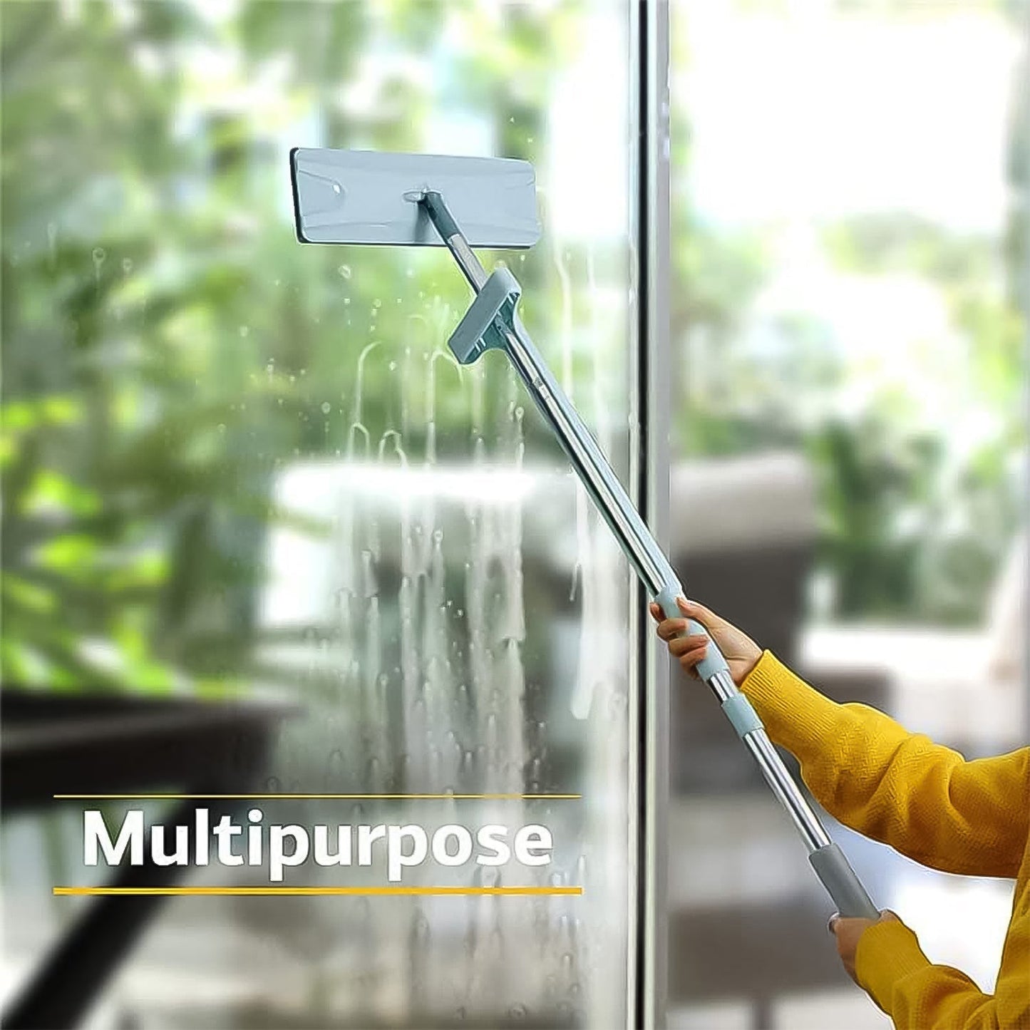 360Degree Rotation Flat Mop Floor Cleaning Microfiber Squeeze Mop Floor Clean. Your Brand