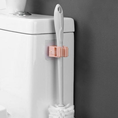 Broom Holder Wall Mounted, Mop and Broom Holder Broom Organizer Grip Clips, No Drilling, Wall Mounted Storage Rack Storage & Organization for Kitchen, Bathroom, Garden (1 Pc) Your Brand