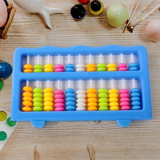 Abacus 11 Rods Counting Abacuses Toy Bead Educational Tools (1 Set) Your Brand