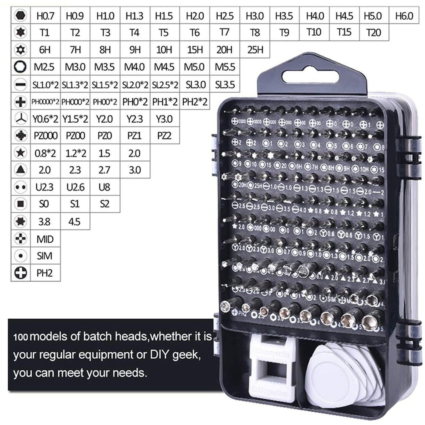 Precision Screwdriver Set (115-in-1 / B Grade) Your Brand