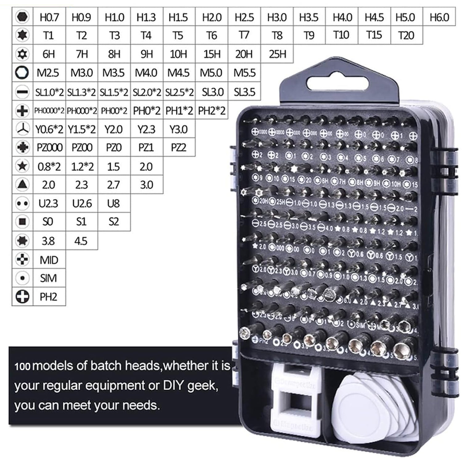 Precision Screwdriver Set (115-in-1 / B Grade) Your Brand
