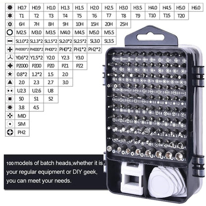 Precision Screwdriver Set (115-in-1 / B Grade) Your Brand