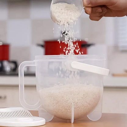 Airtight Rice & Grain Storage Container (1 Pc) Your Brand