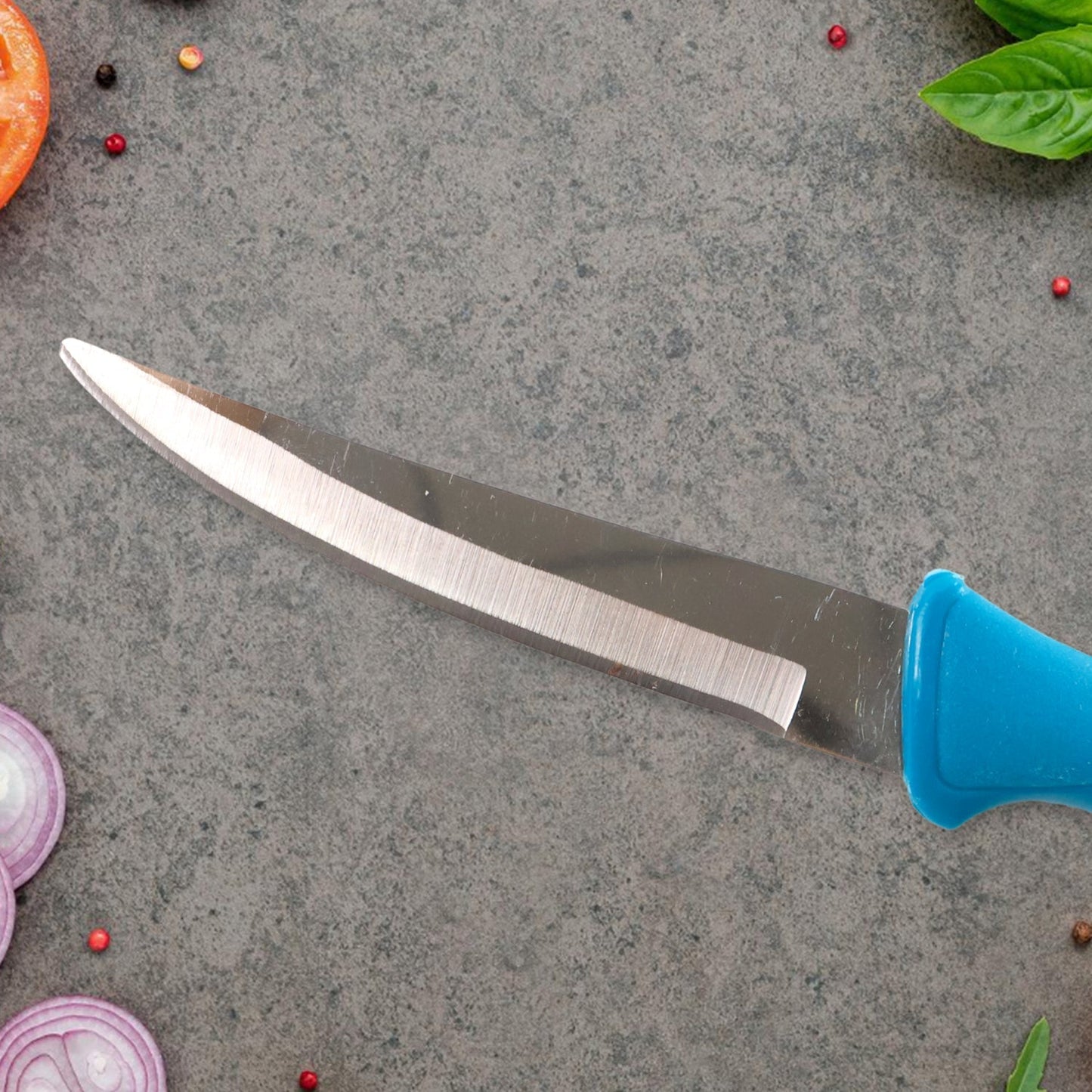 Heavy-Duty Stainless Steel Kitchen Knife with Ergonomic Handle (1 Pc) Your Brand