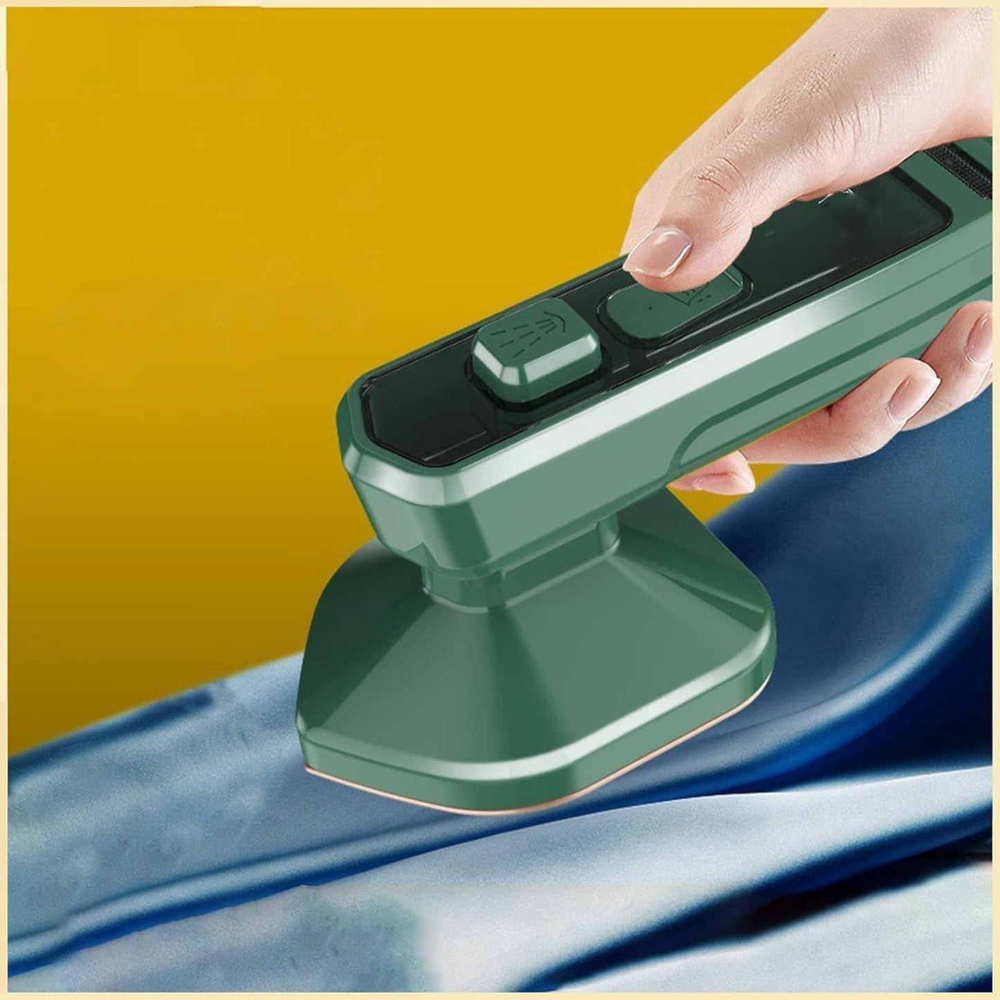 Mini Steamer & Iron: 2-in-1 Portable Travel Friendly Your Brand