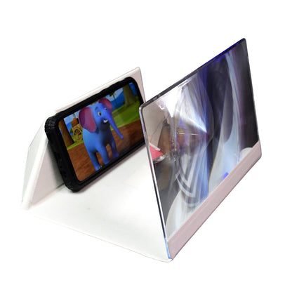3D HD Mobile Phone Screen Magnifier Amplifier (1 Pc / 12 Inch) Your Brand