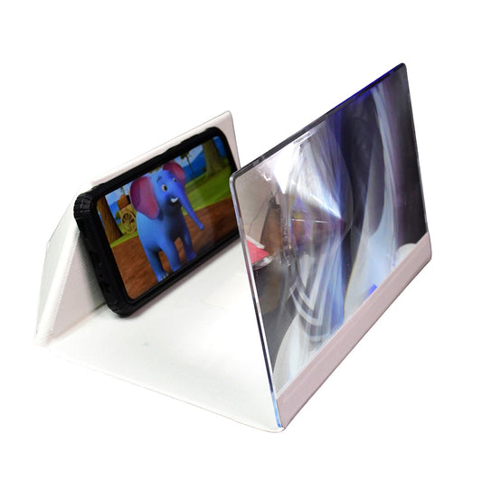3D HD Mobile Phone Screen Magnifier Amplifier (1 Pc / 12 Inch) Your Brand