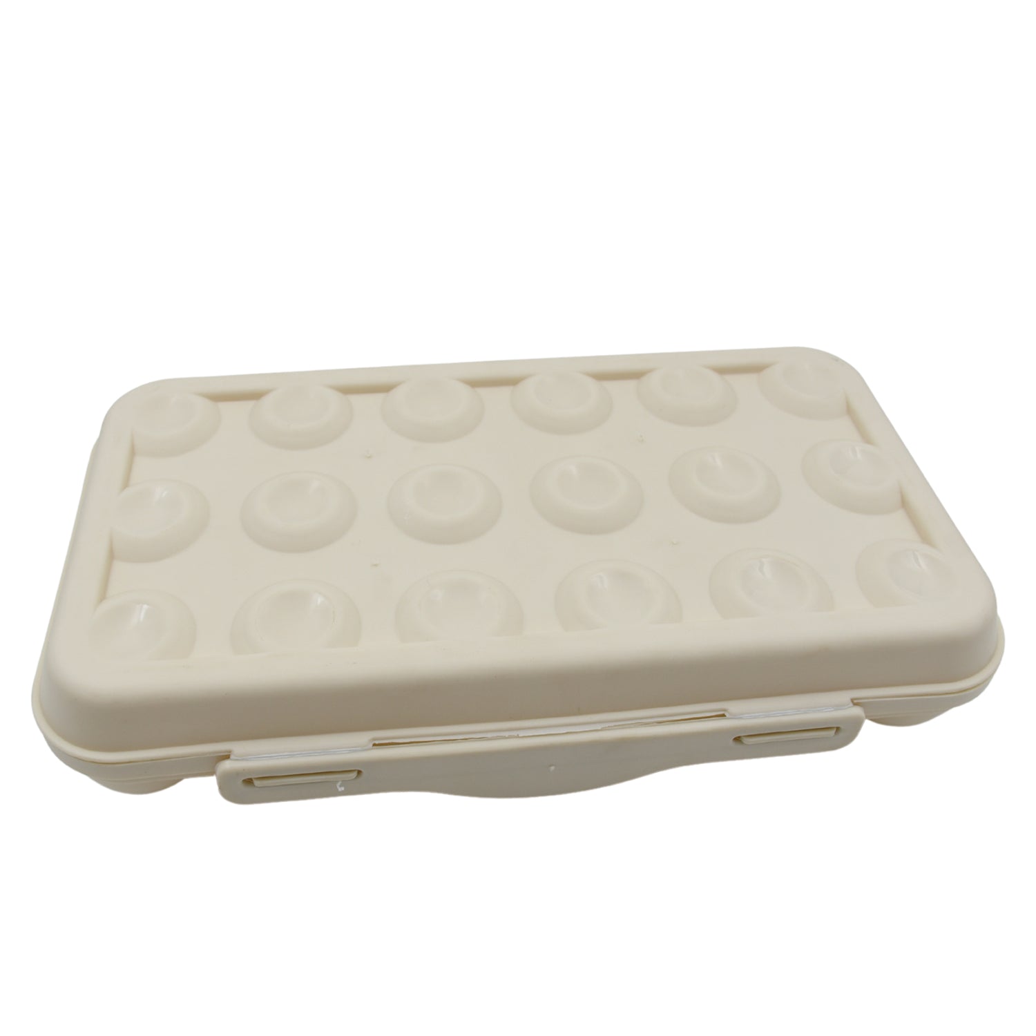 18 Grid Egg Holder Storage, Shock-Proof Egg Container with Buckle, Egg Carrier, Egg Tray, Egg Shelter, Effective Full Seal, Egg House use for Fridge, Camping, Kitchen Your Brand
