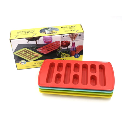 4-Piece Fancy Ice Tray – Versatile Household Ice Maker Your Brand
