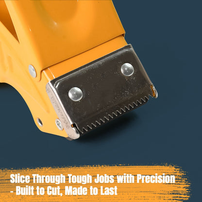 Metal Packing Tape Dispenser Cutter for Home Office use, Tape Dispenser for Stationary, Tape Cutter Packaging Tape Your Brand