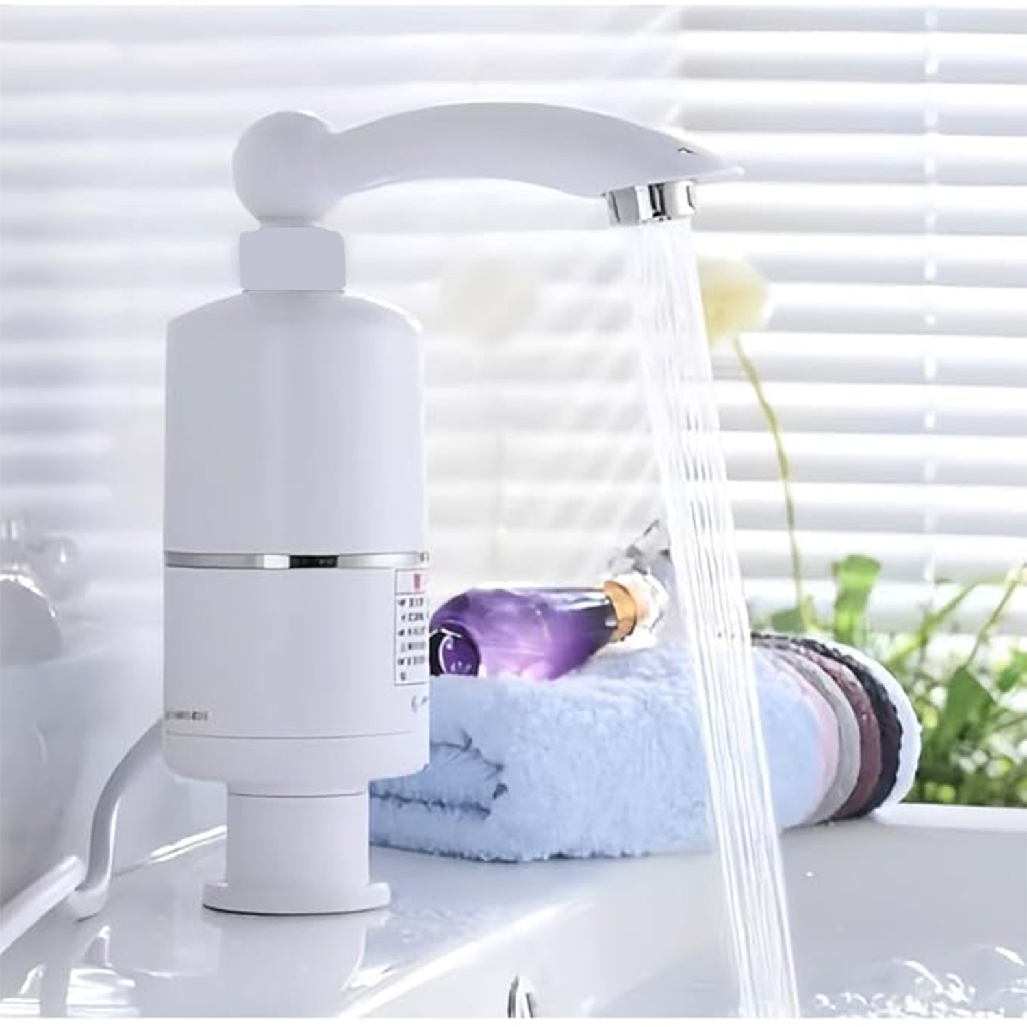 Instant Heating Electric Water Heater Faucet Tap (1 Pc / Mix Design) Your Brand