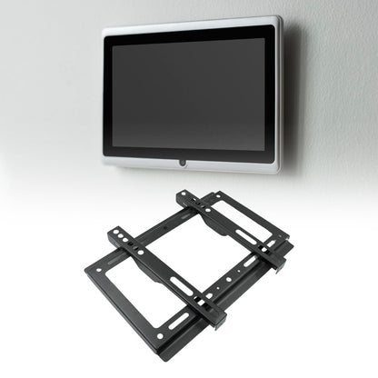 TV Wall Bracket Mount Slim Monitor Stand for 14 x 42, LCD LED 3D plasma Flat TVs Full Motion Heavy-Duty Wall Bracket, Sturdy and Strong Flat Screen Design TV Wall Mount (29cmx19cm) Your Brand