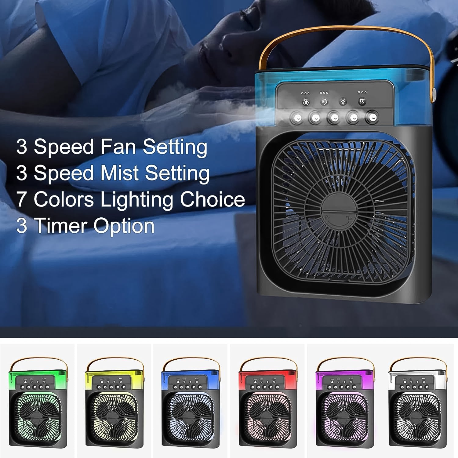 Portable USB Powered Mini Cooling Fan (1 Pc) Your Brand