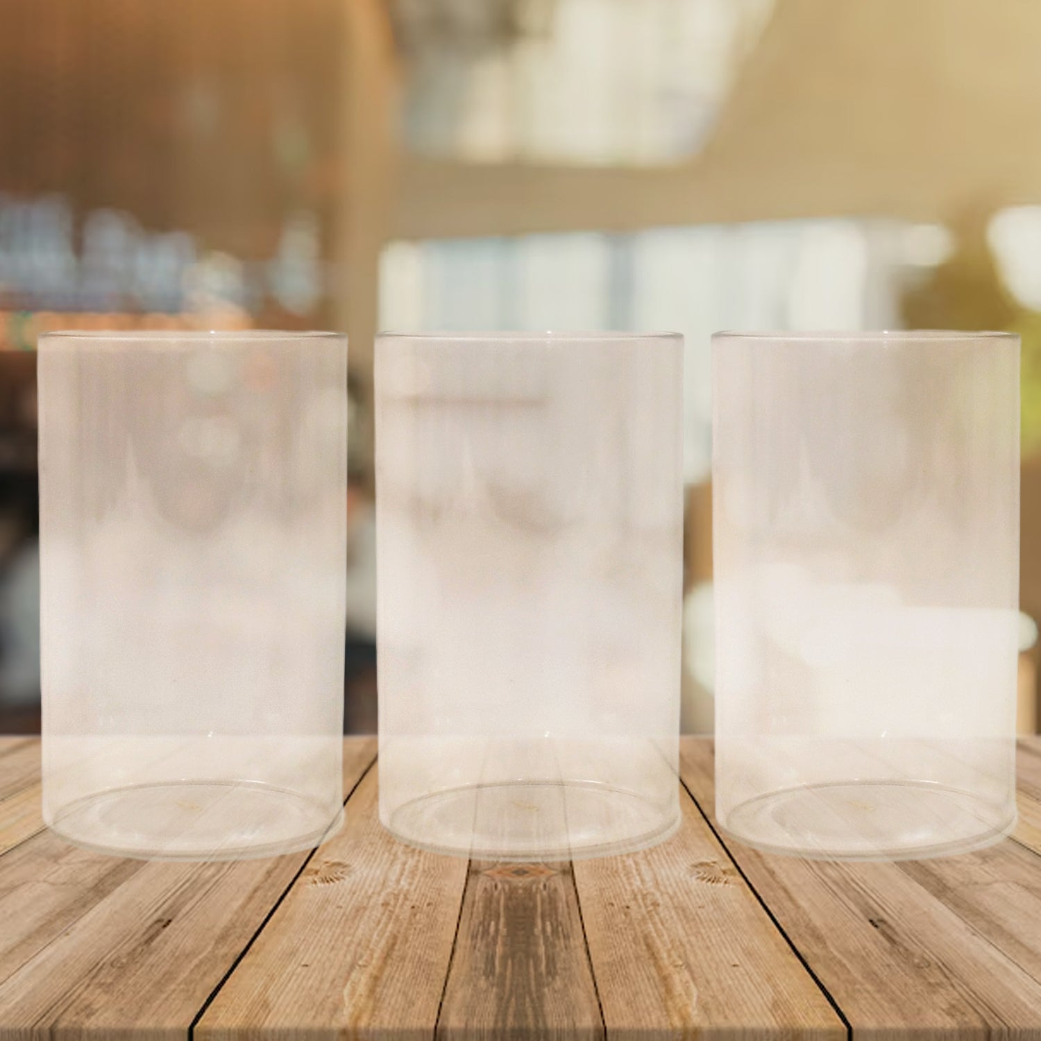 Apex Everyday Plastic Glass Set – 6 Pieces Lightweight & Unbreakable Your Brand