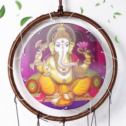 Lord Ganesh Wind Chimes Outdoor Hanging Wind Chime (1 Pc) Your Brand