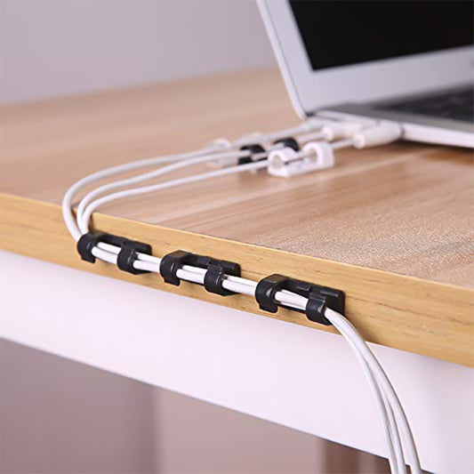 Plastic Wire Cord Cable Clips Organizer Holder (16 Pcs Set) Your Brand