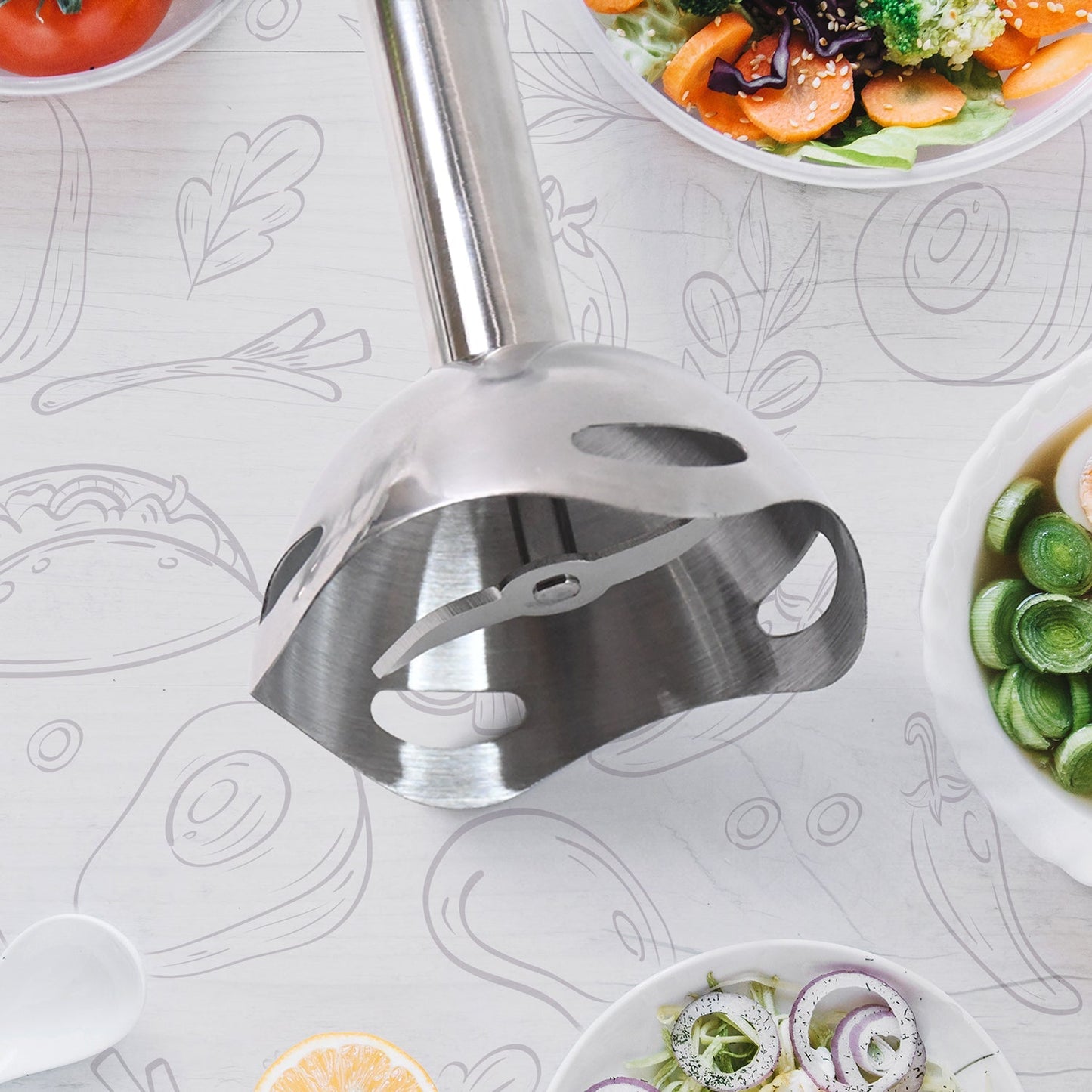 Electric Hand Blender Mixer (1 Pc) Your Brand
